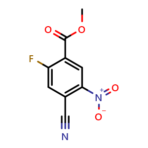 Methyl 4-cyano-2-fluoro-5-nitrobenzoate