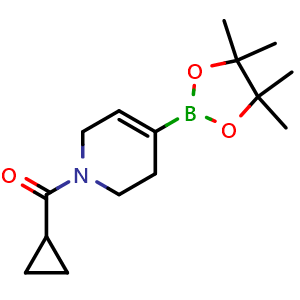 Cyclopropyl(4-(4,4,5,5-tetramethyl-1,3,2-dioxaborolan-2-yl)-5,6-dihydropyridin-1(2H)-yl)methanone