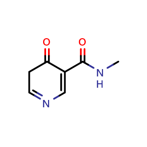 Chemical structure of N-Methyl-4-pyridone-3-carboxamide , CAS 769-49-3, AChemBlock Y220249