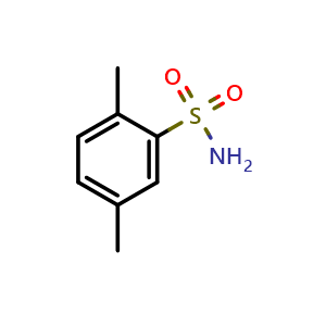 Chemical structure of 2,5-Dimethyl-benzenesulfonamide , CAS 6292-58-6, AChemBlock Y220278