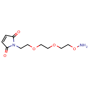 Mal-PEG2-oxyamine