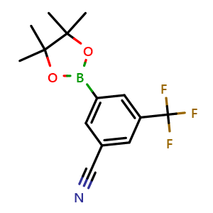 3-(4,4,5,5-Tetramethyl-1,3,2-dioxaborolan-2-yl)-5-(trifluoromethyl)benzonitrile