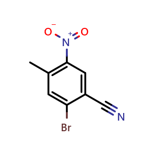 2-Bromo-4-methyl-5-nitrobenzonitrile