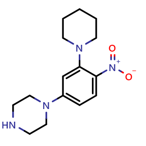 1-(4-Nitro-3-piperidin-1-ylphenyl)piperazine