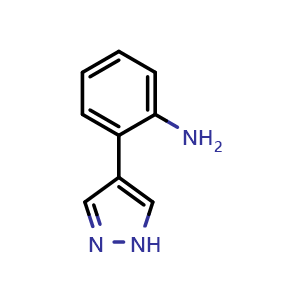 2-(1H-Pyrazol-4-yl)benzenamine