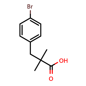 3-(4-Bromophenyl)-2,2-dimethylpropanoic acid