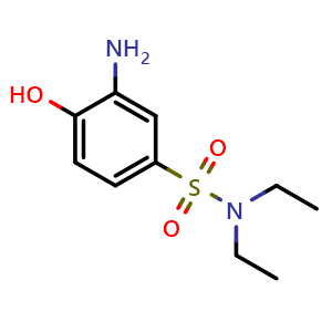 3-Amino-N,N-diethyl-4-hydroxybenzene-1-sulfonamide