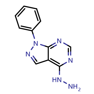 4-Hydrazinyl-1-phenyl-1H-pyrazolo[3,4-d]pyrimidine