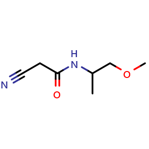 2-Cyano-N-(1-methoxypropan-2-yl)acetamide