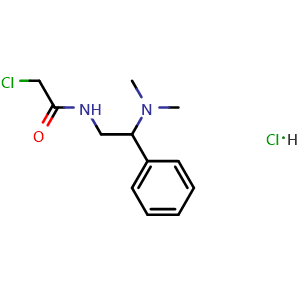 2-Chloro-n-[2-(dimethylamino)-2-phenylethyl]acetamide hydrochloride