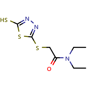 n,n-Diethyl-2-[(5-sulfanyl-1,3,4-thiadiazol-2-yl)sulfanyl]acetamide