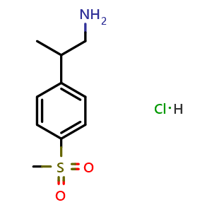 2-(4-Methanesulfonylphenyl)propan-1-amine hydrochloride