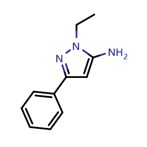 1-Ethyl-3-phenyl-1h-pyrazol-5-amine