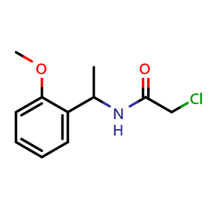 2-Chloro-n-[1-(2-methoxyphenyl)ethyl]acetamide