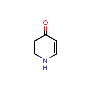 Chemical structure of 2,3-Dihydropyridin-4(1H)-one , CAS 24681-60-5, AChemBlock Y221460