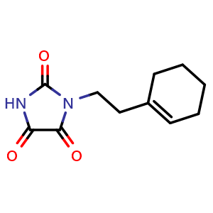 1-[2-(cyclohex-1-en-1-yl)ethyl]imidazolidine-2,4,5-trione