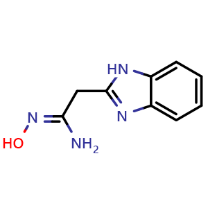 2-(1h-1,3-Benzodiazol-2-yl)-n'-hydroxyethanimidamide