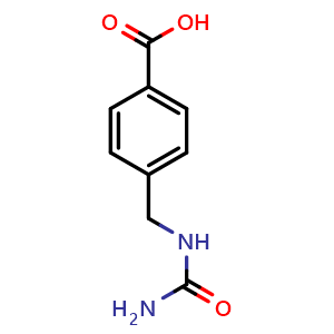 4-[(carbamoylamino)methyl]benzoic acid