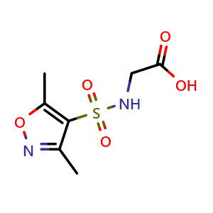 2-(Dimethyl-1,2-oxazole-4-sulfonamido)acetic acid