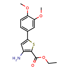 Ethyl 3-amino-5-(3,4-dimethoxyphenyl)thiophene-2-carboxylate