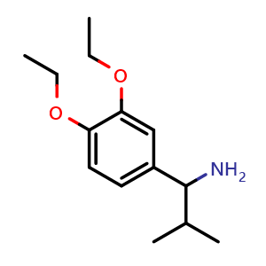 1-(3,4-Diethoxyphenyl)-2-methylpropan-1-amine
