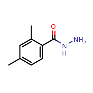 Chemical structure of 2,4-Dimethylbenzohydrazide , CAS 85304-03-6, AChemBlock Y221635