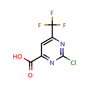 2-Chloro-6-(trifluoromethyl)pyrimidine-4-carboxylic acid