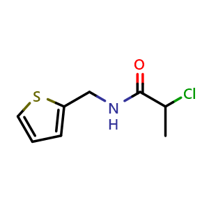 2-Chloro-n-(thiophen-2-ylmethyl)propanamide