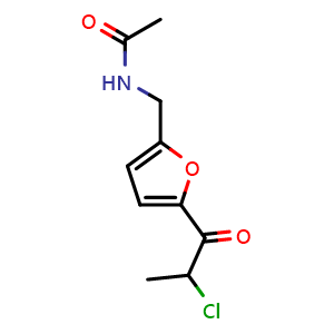 n-{[5-(2-chloropropanoyl)furan-2-yl]methyl}acetamide