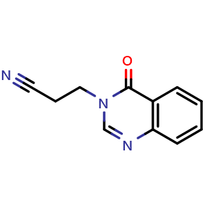 3-(4-Oxo-3,4-dihydroquinazolin-3-yl)propanenitrile