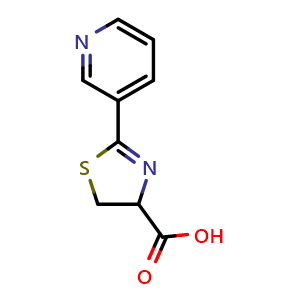 2-(Pyridin-3-yl)-4,5-dihydrothiazole-4-carboxylic acid