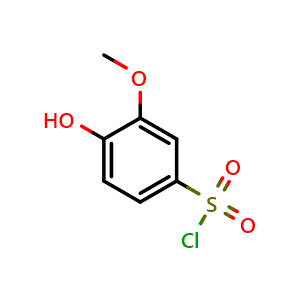 4-Hydroxy-3-methoxybenzenesulfonyl chloride