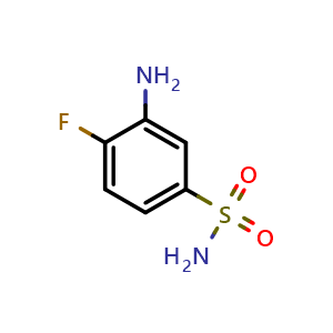 3-Amino-4-fluorobenzenesulfonamide