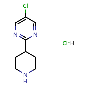 5-Chloro-2-(piperidin-4-yl)pyrimidine hydrochloride