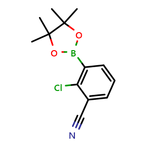 2-Chloro-3-(4,4,5,5-tetramethyl-1,3,2-dioxaborolan-2-yl)benzonitrile