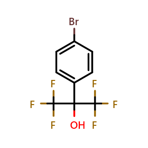 2-(4-Bromophenyl)-1,1,1,3,3,3-hexafluoropropan-2-ol
