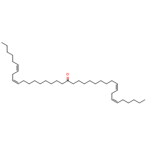 Chemical structure of Bis(linoleyl) ketone , CAS 1169768-30-2, AChemBlock Y222263