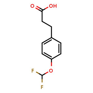 3-(4-(Difluoromethoxy)phenyl)propanoic acid
