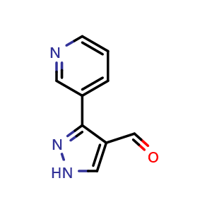 3-(Pyridin-3-yl)-1H-pyrazole-4-carbaldehyde