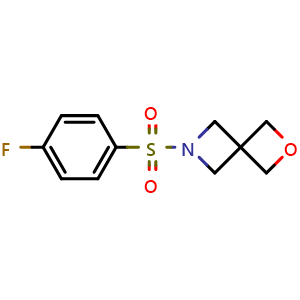 6-((4-Fluorophenyl)sulfonyl)-2-oxa-6-azaspiro[3.3]Heptane