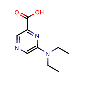 6-(Diethylamino)pyrazine-2-carboxylic acid