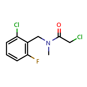 2-Chloro-N-(2-chloro-6-fluorobenzyl)-N-methylacetamide