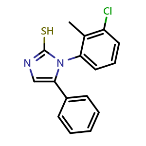 1-(3-Chloro-2-methylphenyl)-5-phenyl-1H-imidazole-2-thiol