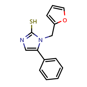 1-(Furan-2-ylmethyl)-5-phenyl-1H-imidazole-2-thiol