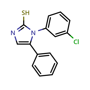 1-(3-Chlorophenyl)-5-phenyl-1H-imidazole-2-thiol