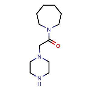 1-(Azepan-1-yl)-2-(piperazin-1-yl)ethan-1-one