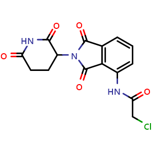 2-Chloro-N-(2-(2,6-dioxopiperidin-3-yl)-1,3-dioxoisoindolin-4-yl)acetamide