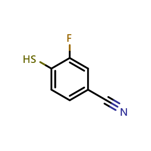 3-Fluoro-4-mercaptobenzonitrile