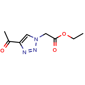 Ethyl 2-(4-acetyl-1H-1,2,3-triazol-1-yl)acetate