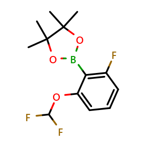 2-(2-(Difluoromethoxy)-6-fluorophenyl)-4,4,5,5-tetramethyl-1,3,2-dioxaborolane